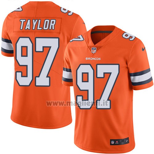 Maglia NFL Legend Denver Broncos Taylor Arancione